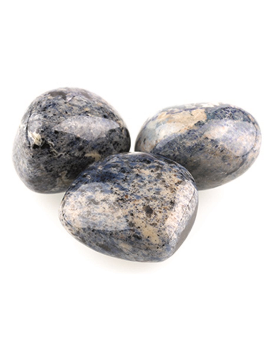 Ruben Robijn Dumortieriet trommelstenen 100 gr. (mt3) Blauw
