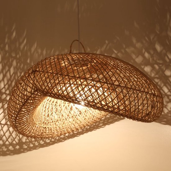 Lampe en rotin Luna