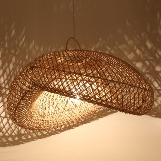 Rotan lamp Luna