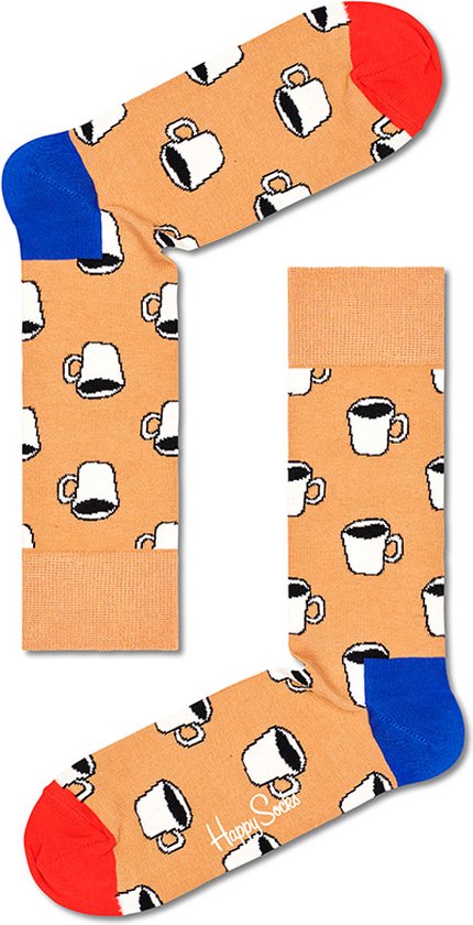 Happy Socks sokken my cup of tea oranje - 41-46