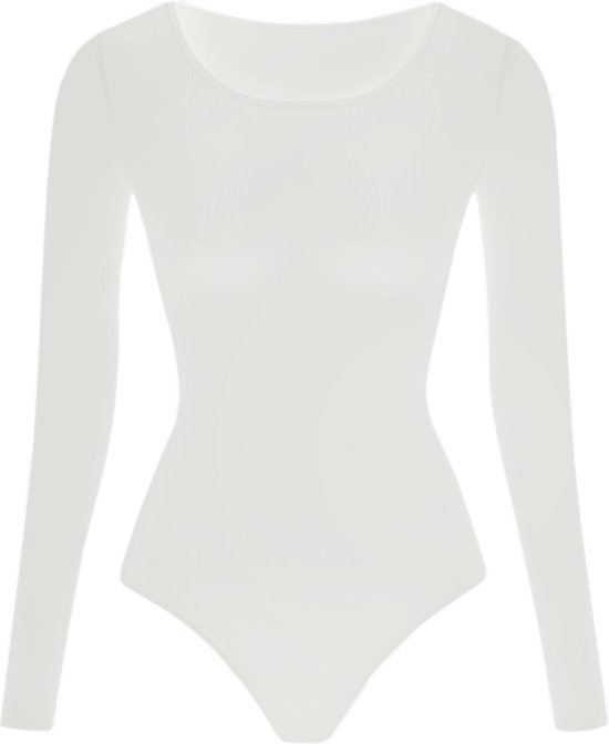 Teep® Corrigerend ondergoed - Body lange mouwen - Wit | Maat XL - Shapewear
