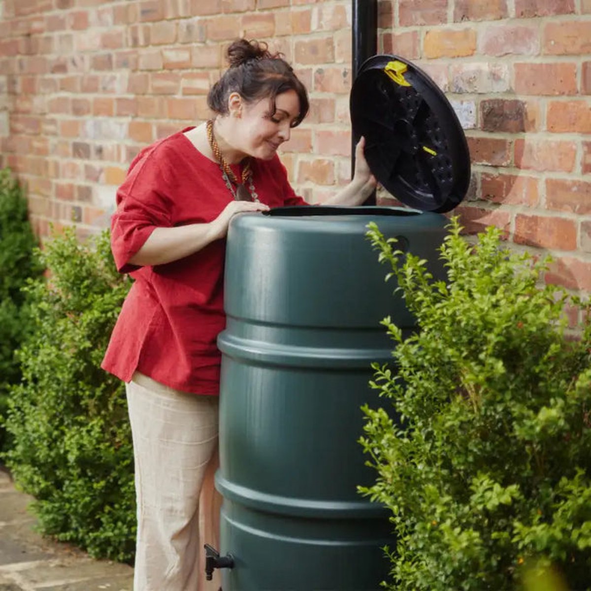 Harcostar Récupérateur d’eau de pluie 227 litres - Vert