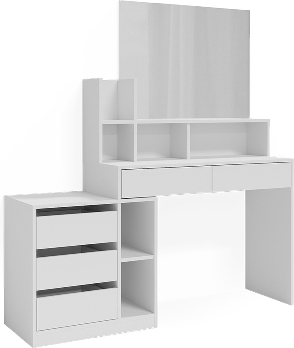 Vicco Anja Kaptafel – 139.8 cm Wit