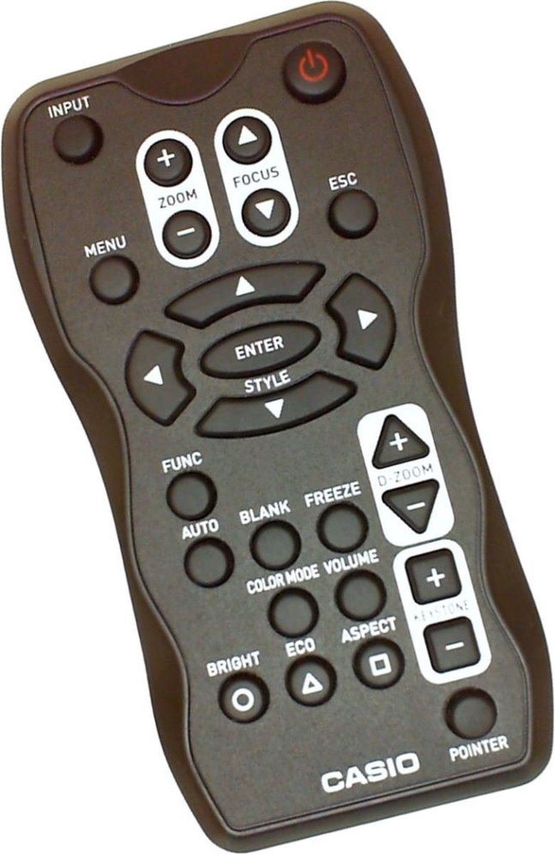Afstandsbediening geschikt voor de CASIO XJ-A245V beamer, vervangt YT-100 / 10366439