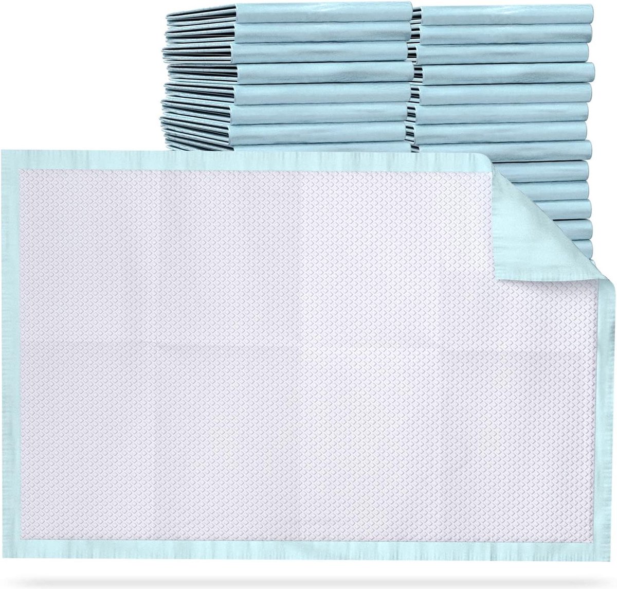 30 x Premium Wegwerp Incontinentie Bedpads - Grote Waterdichte en Ultra-Absorberende Beschermende Lakens - Voor Matras, Bank en Stoel - Baby's, Kinderen, Volwassenen en Ouderen - 60 cm x 90 cm