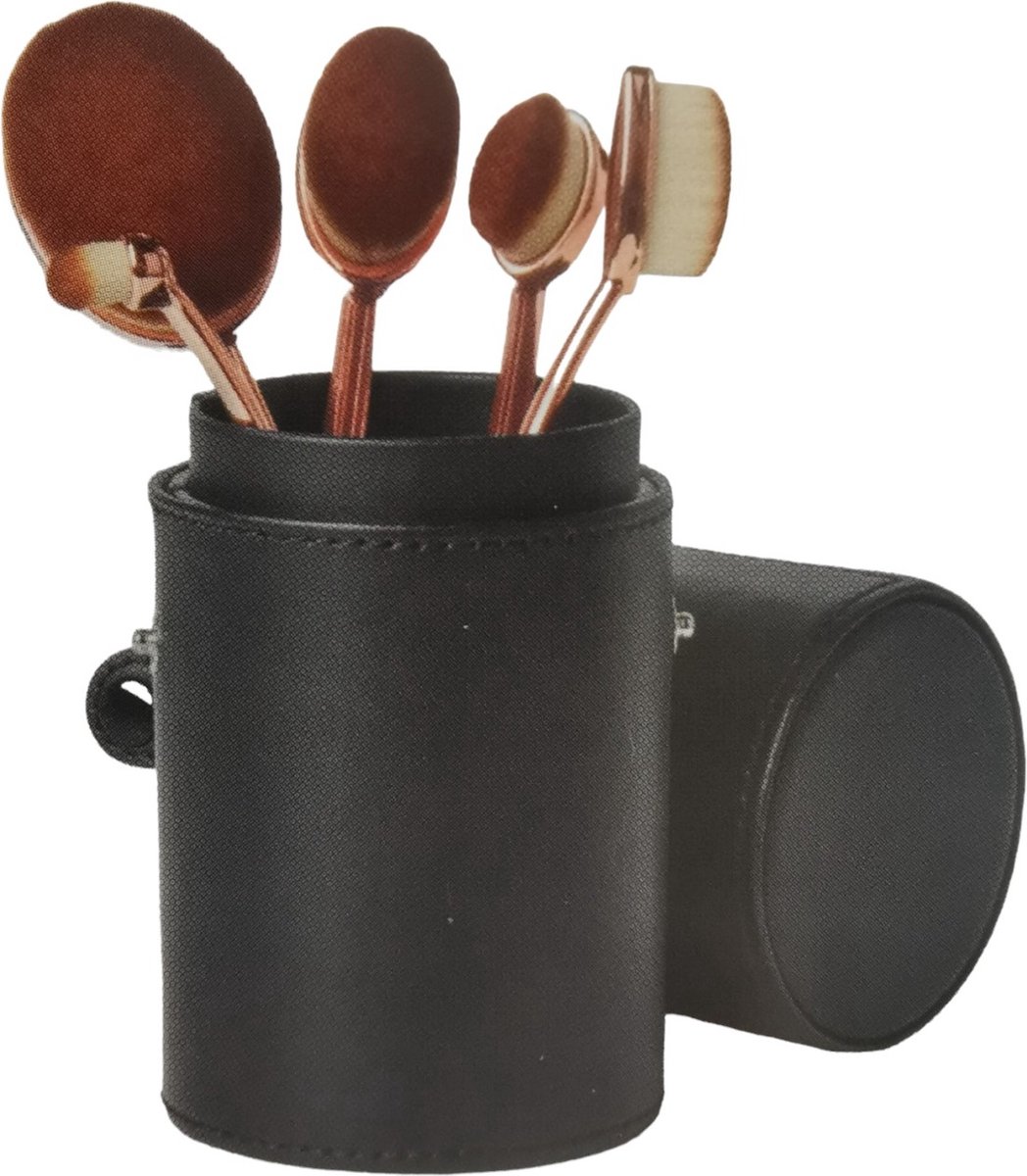 Make up set - borstelset - 6-delig - Make-up - makeup set - make up set voor meisjes - make up set voor VROUWEN