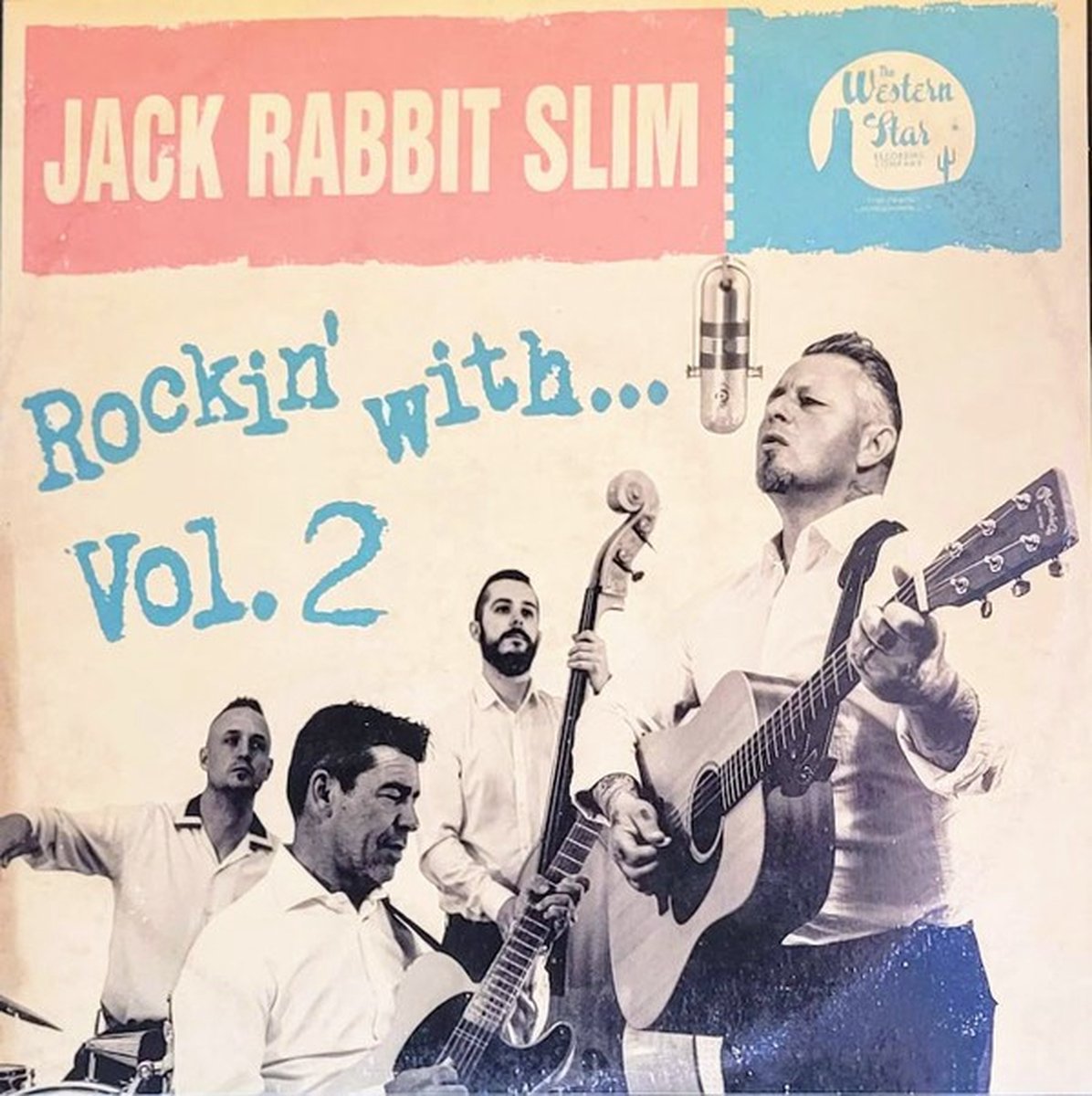 Jack Rabbit Slim - Rockin With... Vol. 2 (10" LP) (Coloured Vinyl)