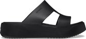 Crocs Gataway Platform H-Strap 209409-001, Femme, Zwart, Slippers, taille: 41/42