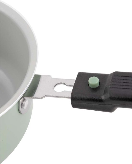 Bo-Camp - Koekenpan - Sprint ECO - Afneembare steel - Ø 24 cm - Groen van Bo-Camp — afbeelding 2
