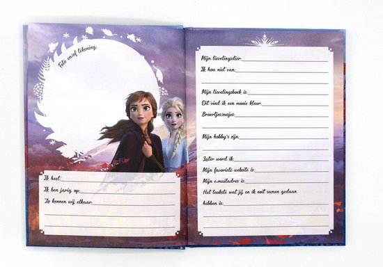 Livre d'amis - La Reine des Frozen II