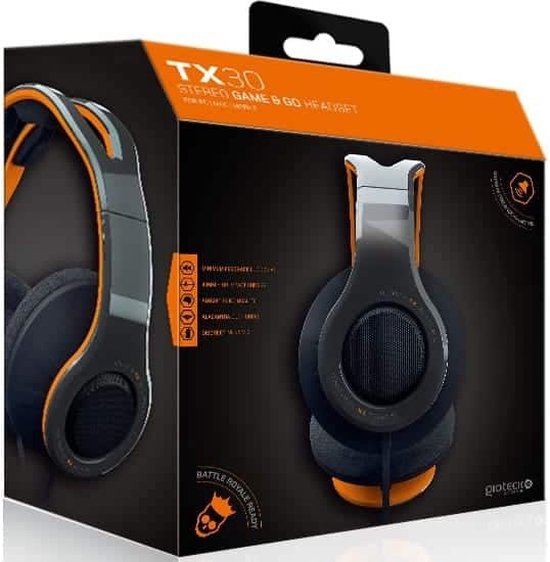 Gioteck TX-30 Bedrade Stereo Gaming Headset voor Xbox One, PS4