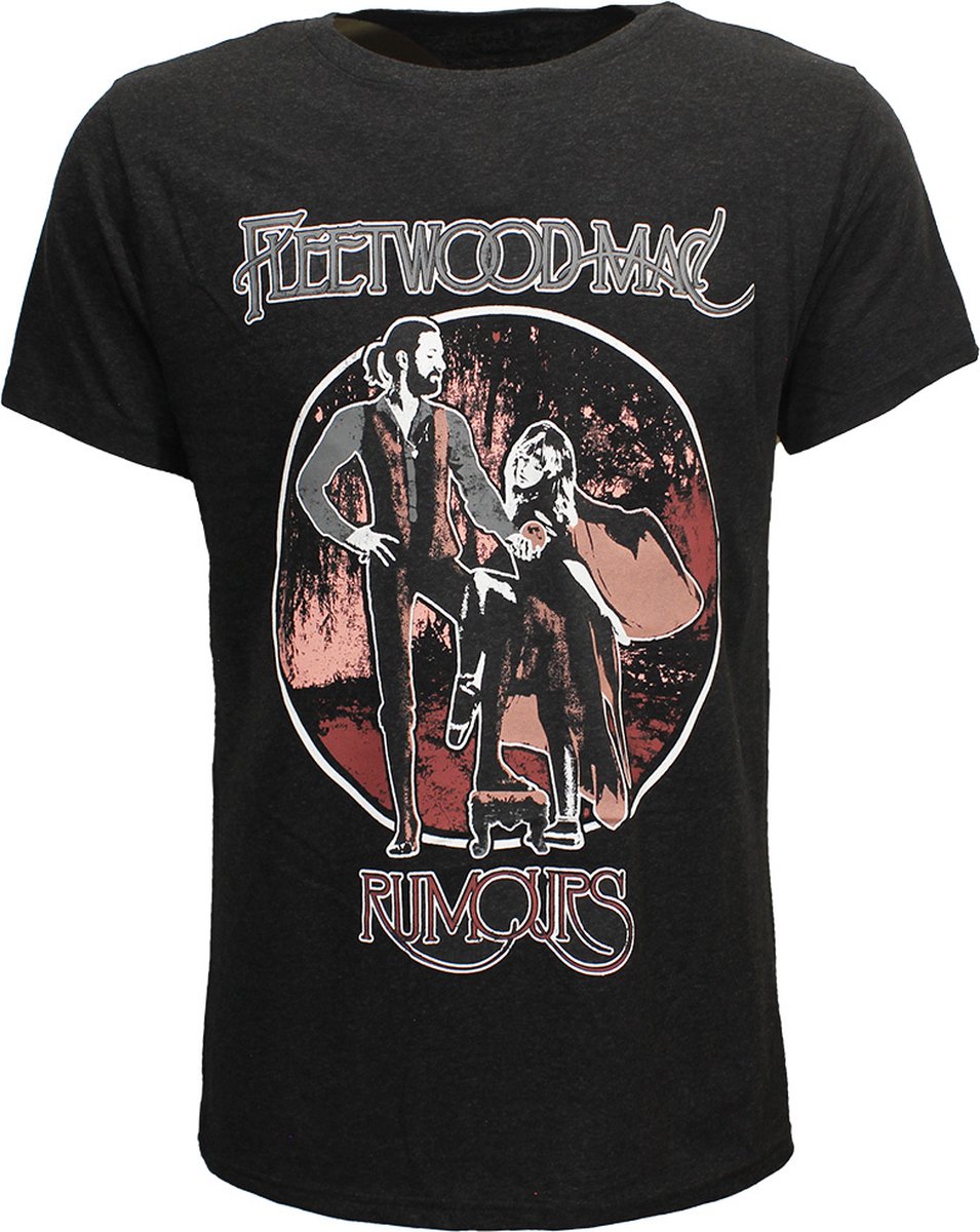 Fleetwood Mac Rumours Stevie & Mick Vintage T-Shirt - Officiële Merchandise - M