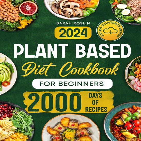 Plant Based Diet Cookbook for Beginners - cover