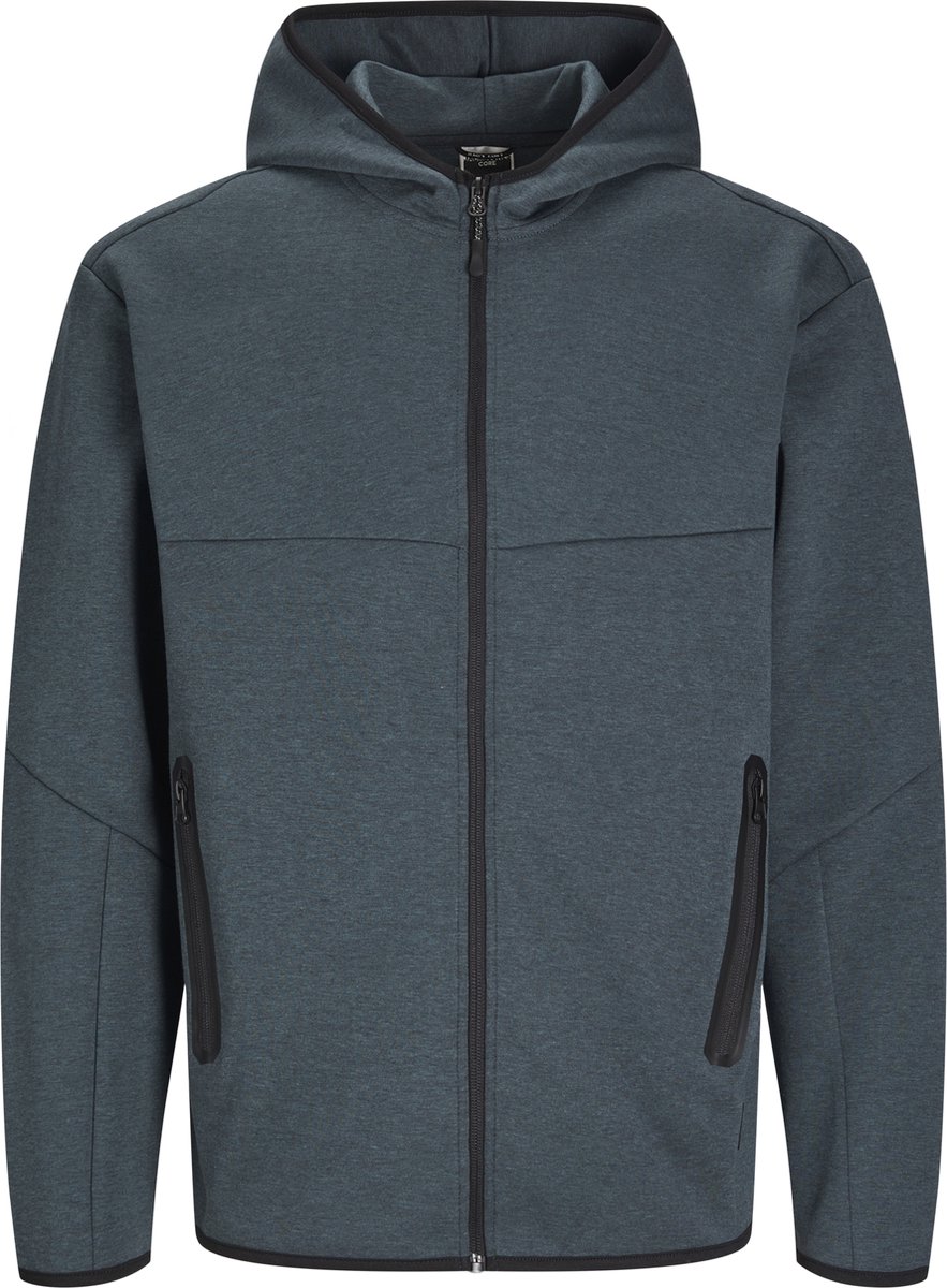 Jack & Jones Vest Jcofusion Sweat Zip Hood Noos 12260150 Navy Blazer Mannen Maat - M