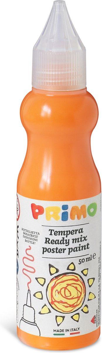 Plakkaatverf in Spuitflesje, Fluororanje, 50 ml