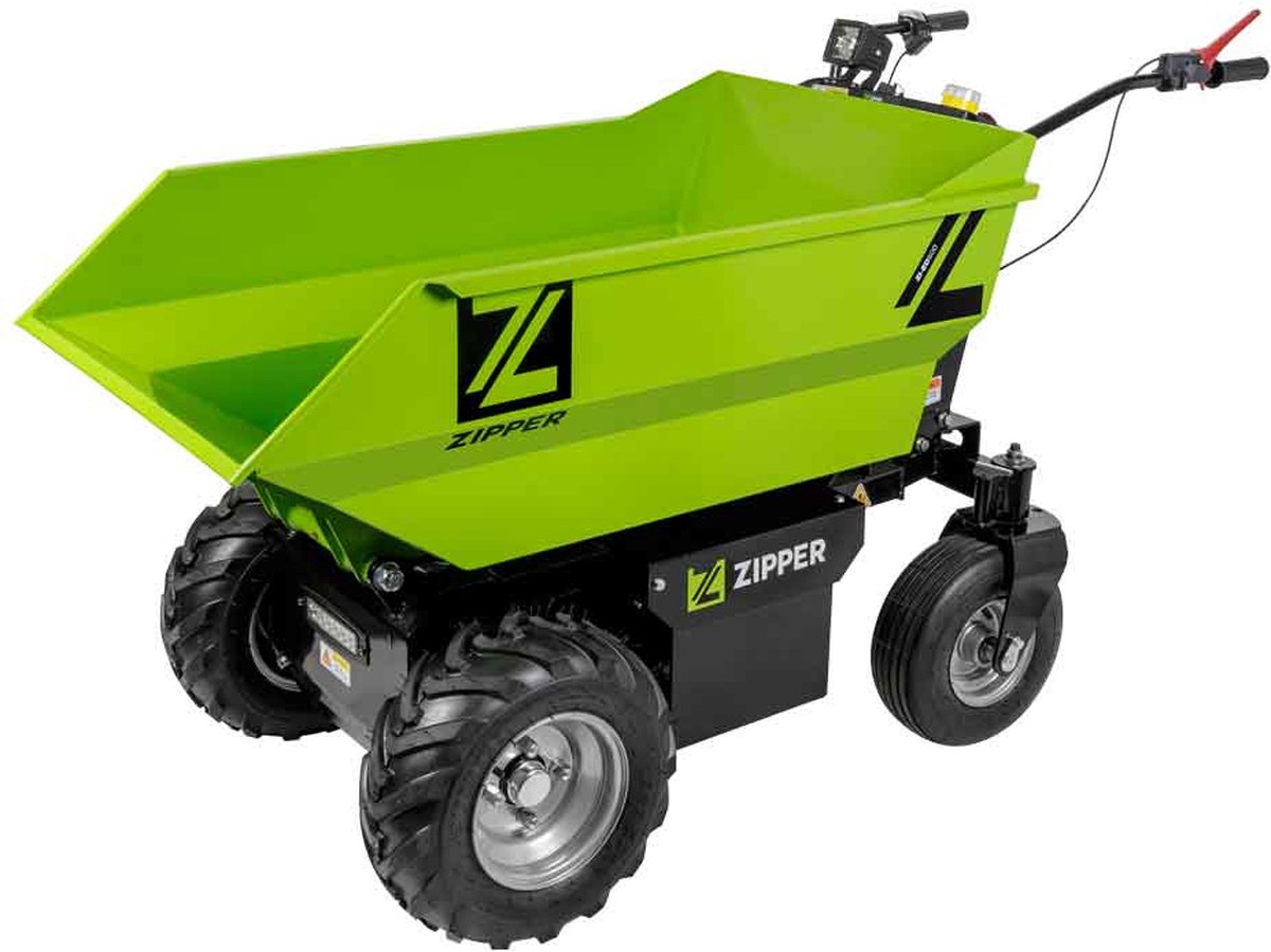 Zipper ZI-ED500 tuinwagen & kruiwagen Motorkruiwagen