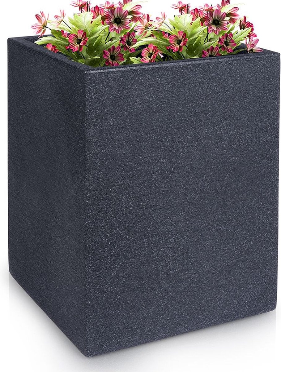 Carré de potager plastique recyclé Flora 73 x 73 x 97 cm Carré de potager plastique recyclé Flora 73 x 73 x 97 cm