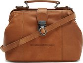 The Chesterfield Brand handtas schoudertas Rachael Doctor Bag Cognac bruine
