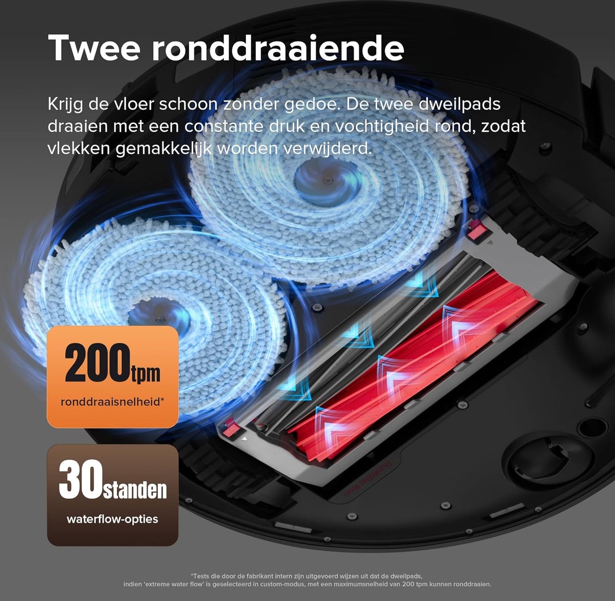 Roborock Qrevo Master Robotstofzuiger met Automatisch Legen - afbeelding 2