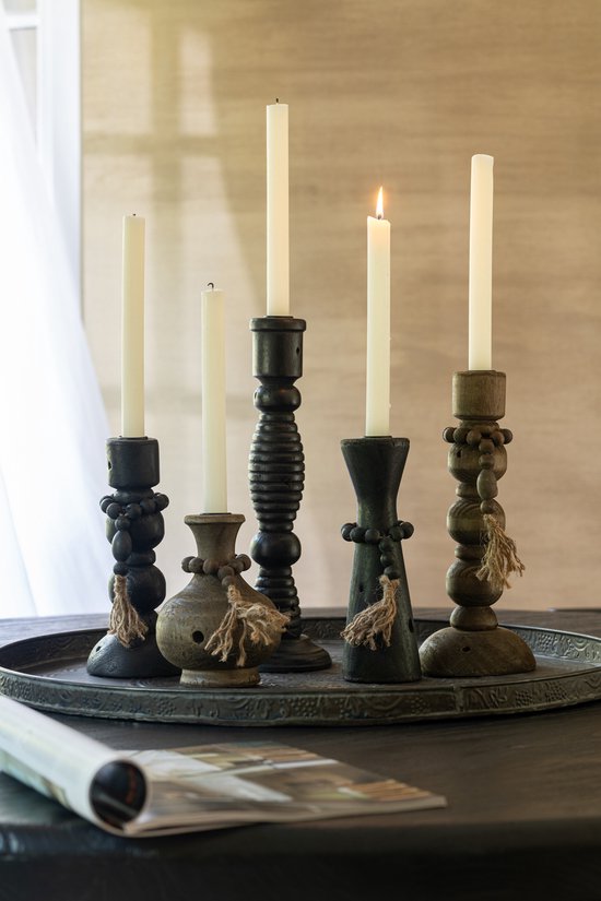 RUNA kaarshouder - Zwart - Decoratie