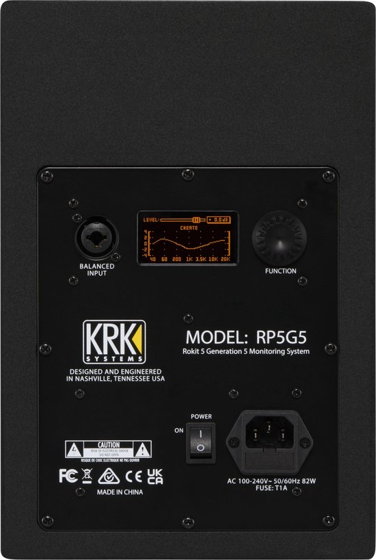 KRK Rokit RP5 G5 - actieve studiomonitoren