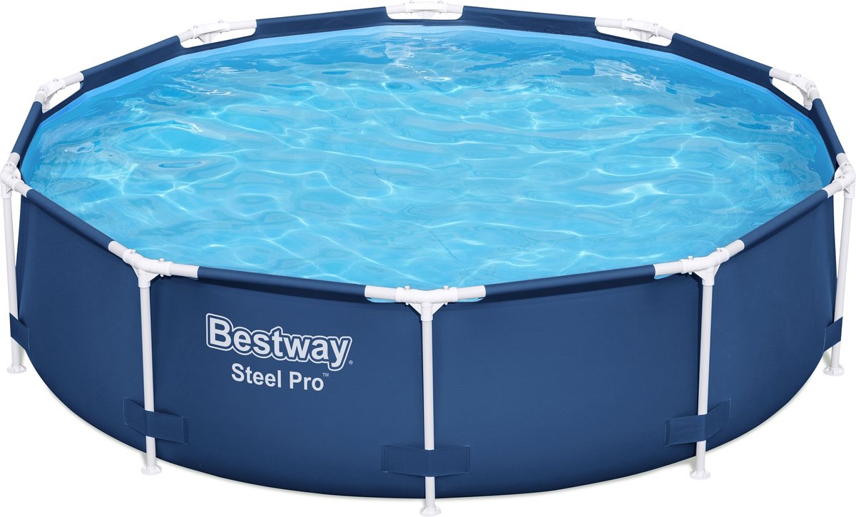 Bestway Steel Pro Zwembad Rond 3.05 m x 76 cm - Inclusief filterpomp