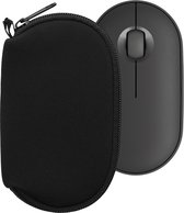 Bol.com kwmobile computermuis hoes geschikt voor Logitech Pebble Mouse 2 M350s / M350 hoesje - Muis beschermhoes met rits - Mous... aanbieding