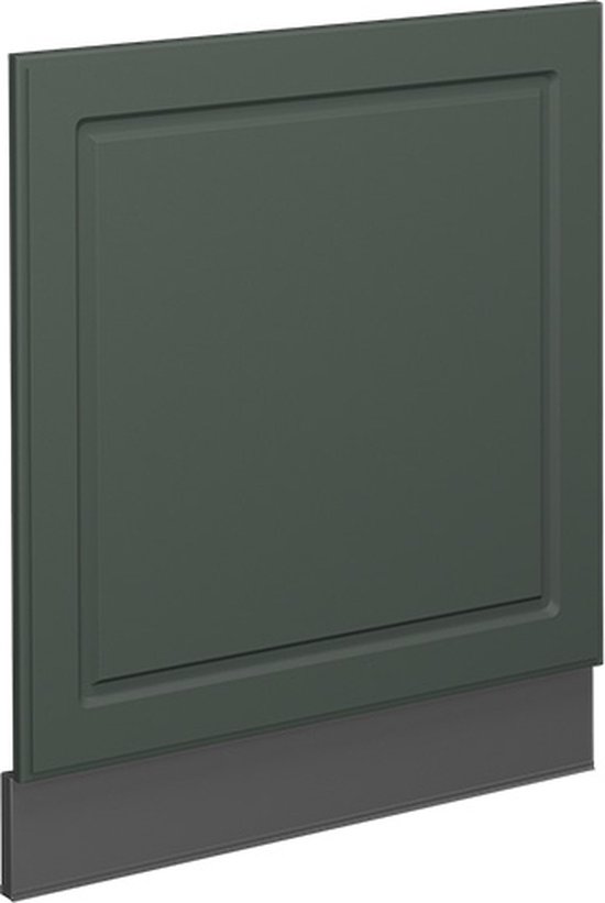 Keukenonderkast Fame-Line Antraciet-goud 60 cm met lade, zonder