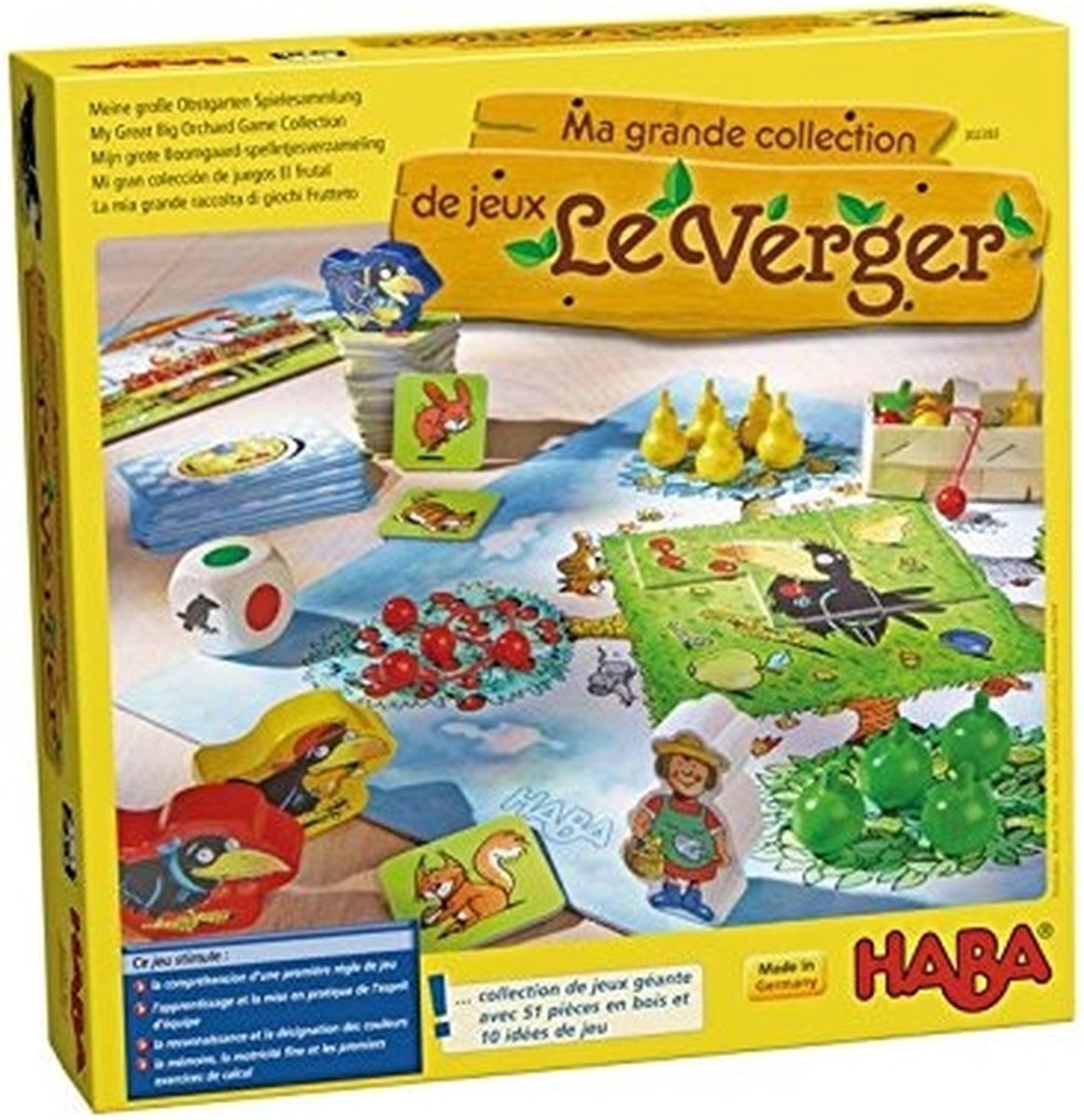 Haba Spelbox Le Verger De Jeux (fr)