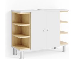 Vicco Aquis Wastafelonderkast – 79.6 x 64 cm Wit
