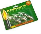 Neon Flame reservelampjes E12, 3x, Starlights, Kerstverlichting