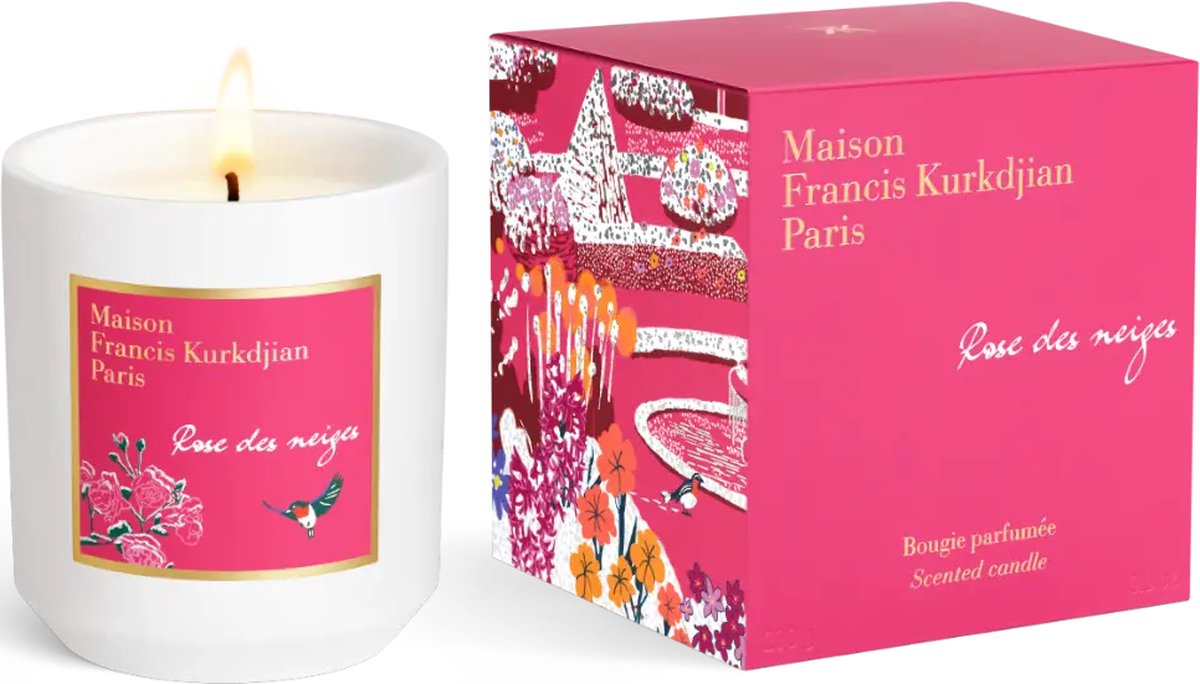 Goedkoopste Maison Francis Kurkdjian Paris - Rose Des Neuges - Scented Candle Kaars