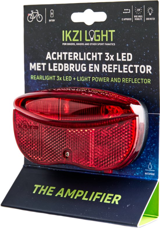 Ikzi Lamp a Led - Achterlicht - Batterijen - Led — afbeelding 2