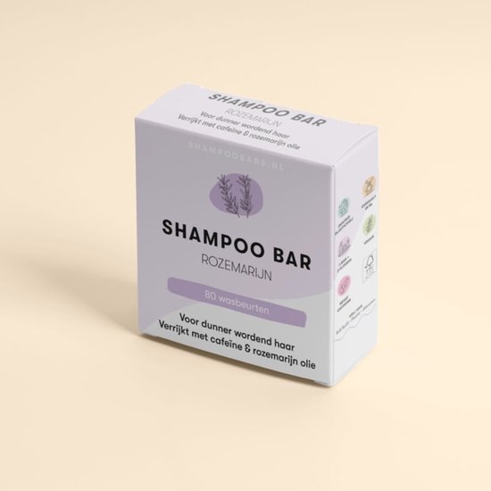 ShampooBars - Shampoo Bar Rozemarijn dunner wordend haar - 60g