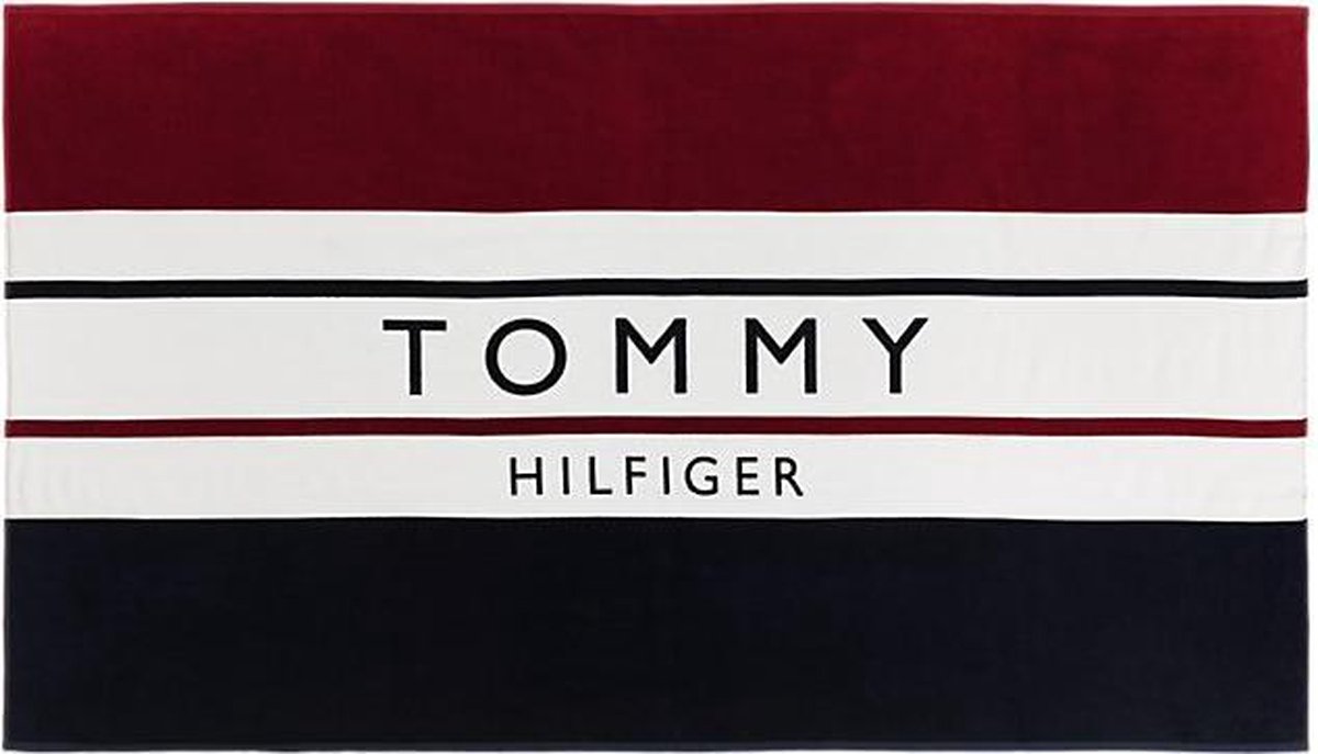 Tommy Hilfiger strandlaken classic-One size fits all | bol.com