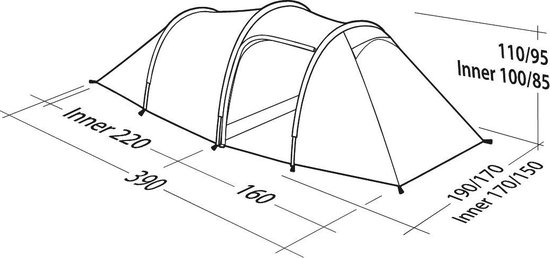 Tent Pioneer 3EX — afbeelding 4
