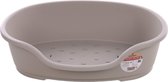 Bol.com Flamingo Mand Tuck Ovaal Grijs – Maat L – 81×51×24 cm – Stevige en Comfortabele Kunststof Hondenmand voor Middelgrote Ho... aanbieding