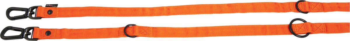 Jack And Vanilla - Leibanden - Comfort Tube Nylon Dressuurlijn - Oranje - 20mmx200cm Hocle3550 - 179108