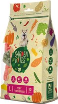 Garden Bites Toby Toothbrush Dog Snack Sans Gluten - L - 10 pièces