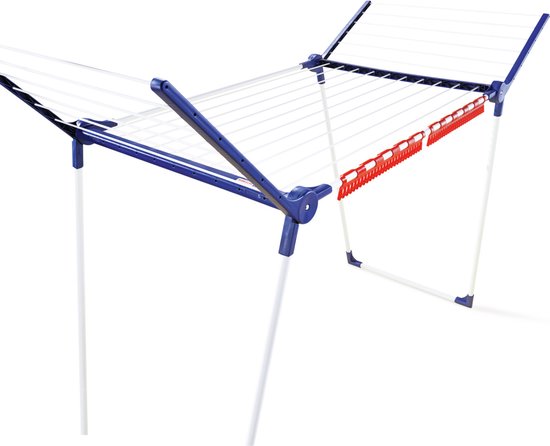 Leifheit Pegasus 180 Classic Séchoir sur pieds Bleu, Blanc
