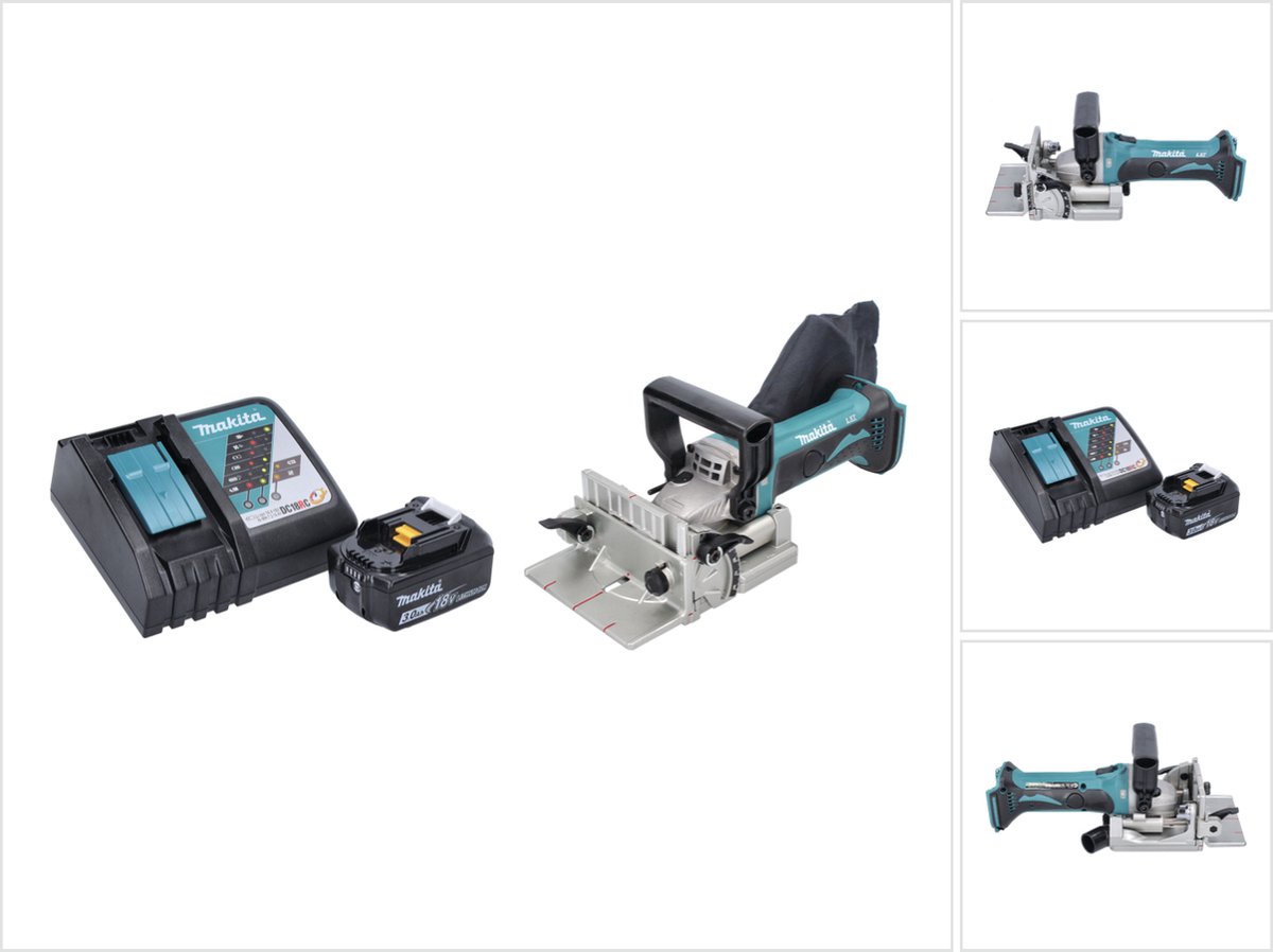 Makita DPJ 180 RF1 accusleuffrees 18 V 100 mm + 1x accu 3.0 Ah + lader