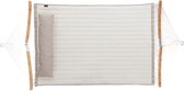 Rootz Hangmat - Gewatteerde Hangmat - Buitenhangmat - Campinghangmat - Tweepersoonshangmat - Draagbare Hangmat - Hangmat Schommel - Hanghangmat - Touwhangmat - Gebroken Wit/Beige - 200 x 140 cm