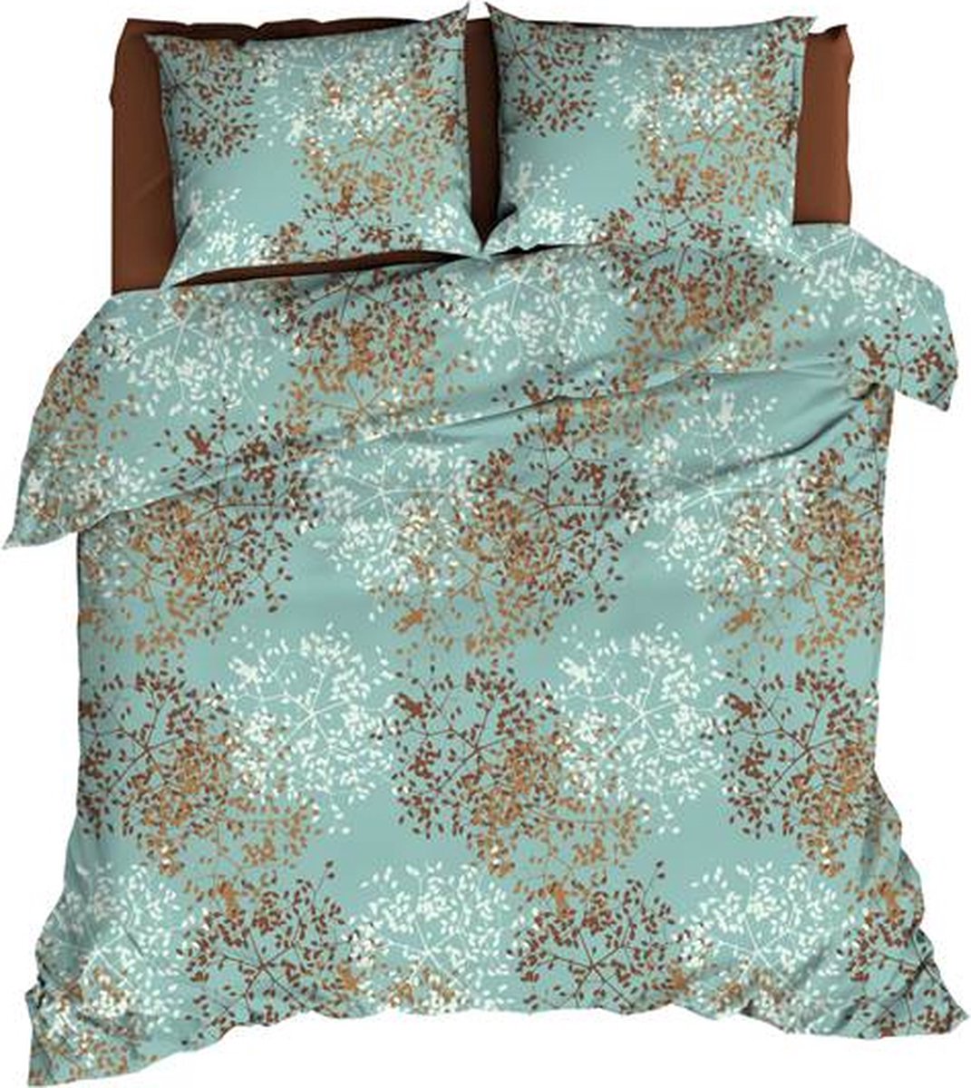 Satin d'Or Bellini Dekbedovertrek - Extra breed - 260x200/220 cm - Taupe