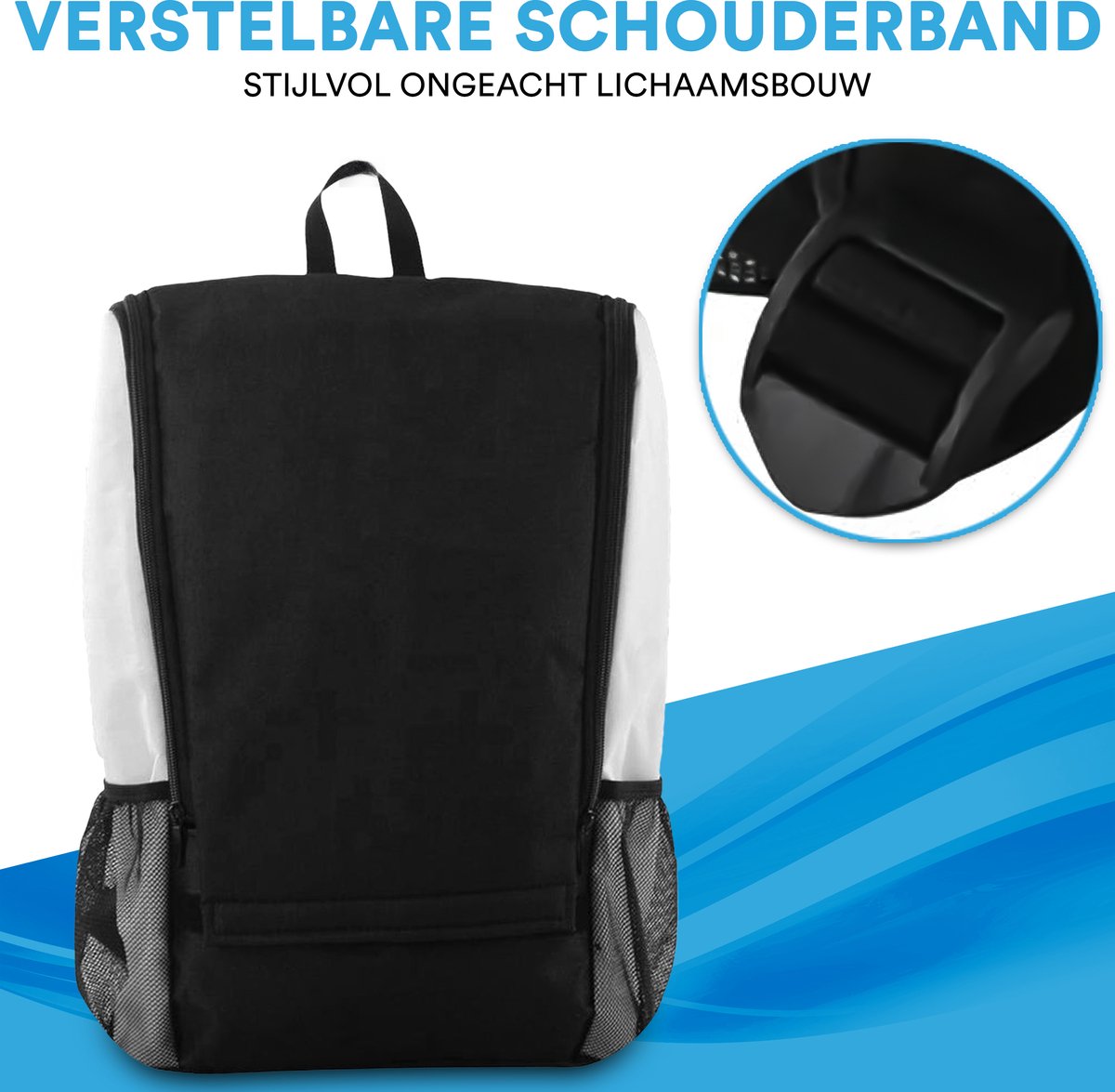 SBVR M1 - PS5 Tas - Voor PlayStation 5 met accessoires - Digitale & Disc versie - Koffer - Opbergtas - Rugzak - Zwart thumbnail 5
