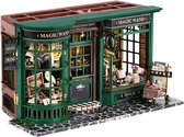 Dollhouse - Cadeau pour elle - Maison miniature avec Meubilair - Faites-le vous-même - Kit Dollhouse plus housse anti-poussière échelle 1:24 -Idée