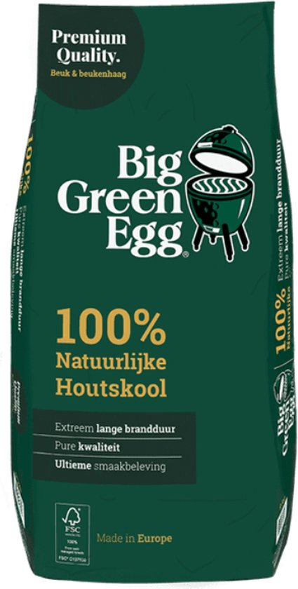 Premium natuurlijke houtskool – Big Green Egg zak 9 Kg cadeau geven