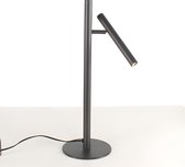 Staande zwarte leeslamp | 1 lichts | zwart | metaal | 51 cm | bureaulamp | tafellamp | dimbaar | modern design | Luogo | Freelight