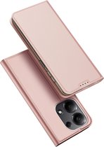 Dux Ducis - Telefoon Hoesje geschikt voor de Xiaomi Poco X6 Pro 5G/ Redmi K70E - Skin Pro Book Case - Roze