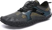 Somic - Chaussures pour femmes Barefoot - Chaussures pour femmes de trail running - Chaussures de fitness - Plein air - Respirantes - Antidérapantes - Ajustables - Chaussures de trail Schnell Trocknend - Zwart 39