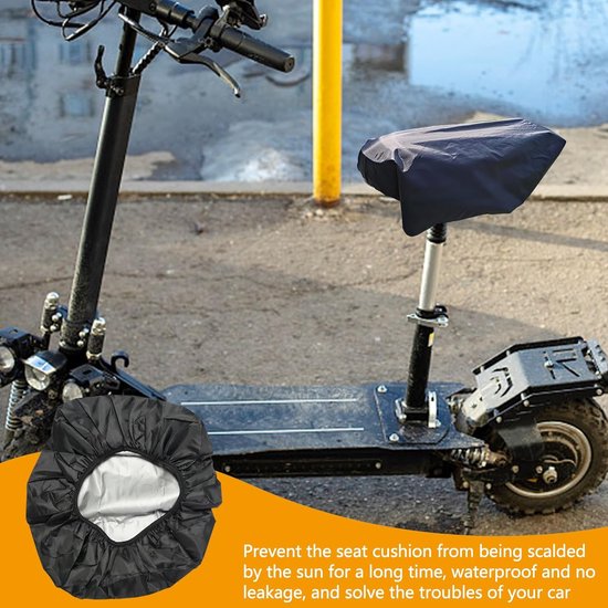 Afdekking van de mand voor op de fiets, waterdicht, met 6